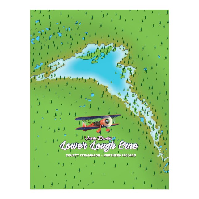 Tiefebene Nordirland Fotodruck (Vorne)