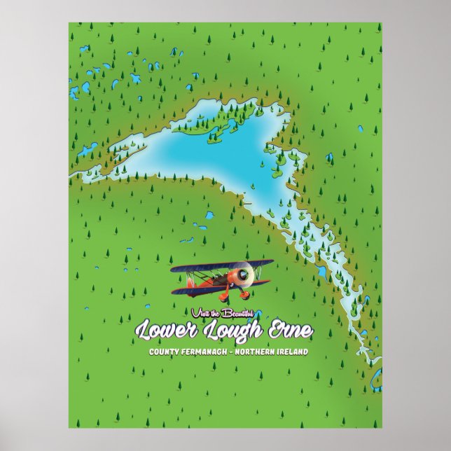 Tiefebene Nordirland Poster (Vorne)