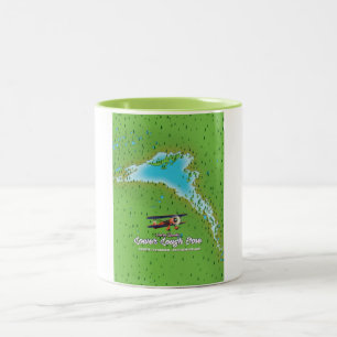 Tiefebene Nordirland Zweifarbige Tasse