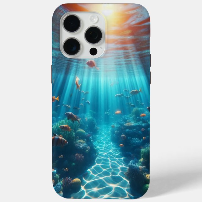 Tiefen der Seeanbindung Case-Mate iPhone Hülle (Rückseite)