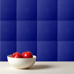 Tiefenblau Fliese<br><div class="desc">Solid Farbe tiefblaues Design.</div>