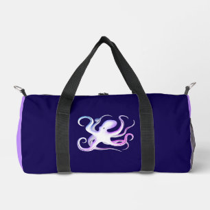 Tiefer Blauer Oktopus Duffle Bag