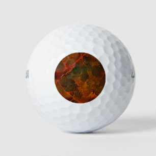 Tiefer Herbst reichlich Abstrakter Fall Golfball