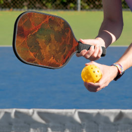 Tiefer Herbst reichlich Abstrakter Fall Pickleball Schläger