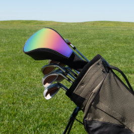 Tiefer Regenbogen-Gradient Golf Headcover