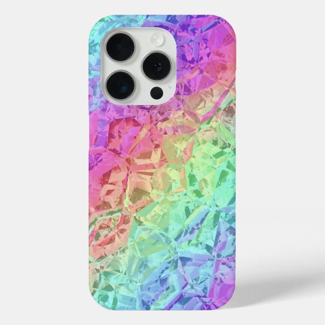 tiefer Regenbogenkristall: Case-Mate iPhone Hülle (Rückseite)