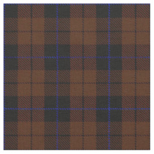 Tiefer reicher brauner blauer/schwarzer Streifen Stoff
