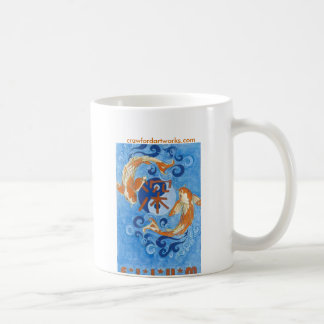 Tiefes Ellum Koi Kaffeetasse