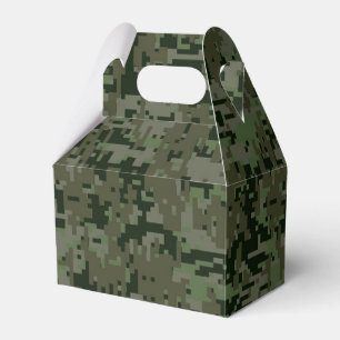 Tiefes Holz-Digital-Tarnungs-Camouflage-Muster Geschenkschachtel