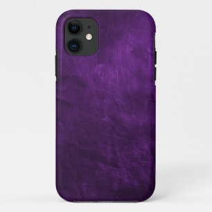 tiefes Lila Leder Case-Mate iPhone Hülle