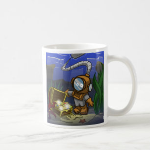 Tiefes Seetaucher-Tasse Kaffeetasse