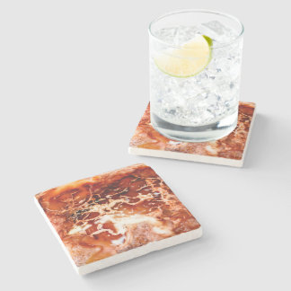 Tiefes Set im Herbst Steinuntersetzer