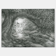 Tiefes Wald-Oase