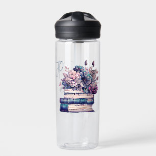 Tiefgründiges Zitat über Tinte Monogramm für Buc Trinkflasche
