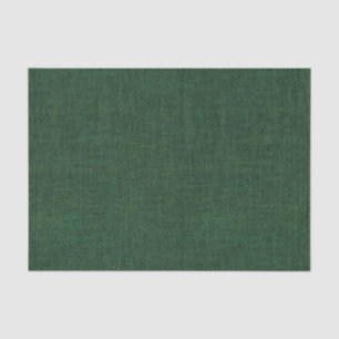 Tiefgrüne Leinwand-Beschaffenheit Seidenpapier