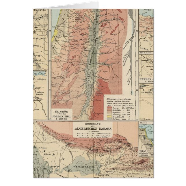 Tieflander Atlas Karte (Vorne)