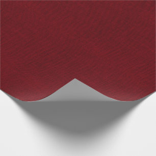 Tiefrote Leinwand-Beschaffenheit Geschenkpapier