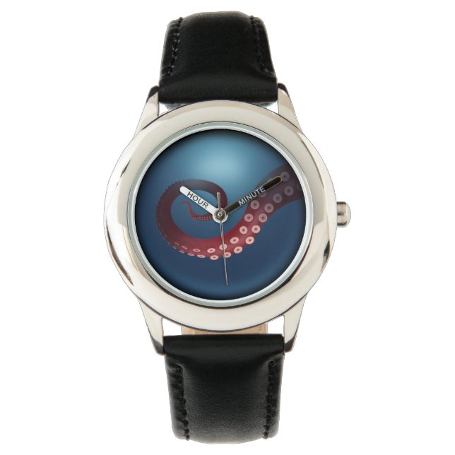 Tiefsee-Kreatur — Fantasie-Explorer Armbanduhr (Vorderseite)