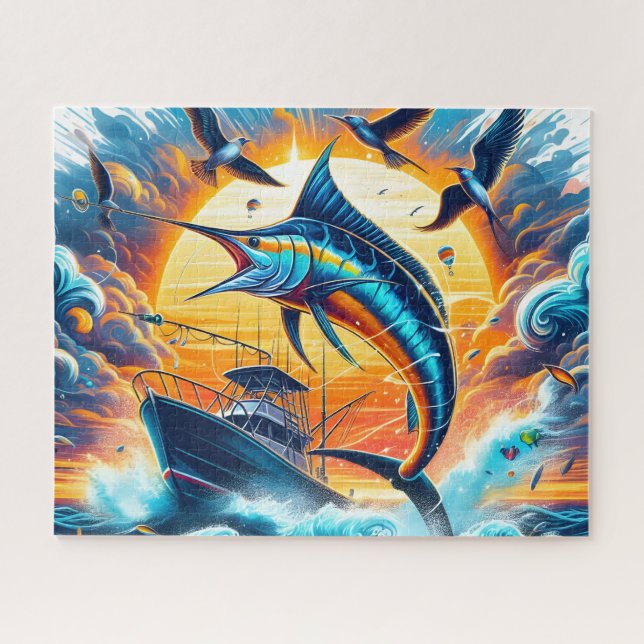 Tiefsee-Marlin (Horizontal)
