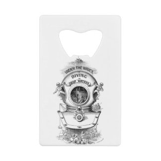 Tiefsee-Tauchsturzhelm Geldbeutel Flaschenöffner