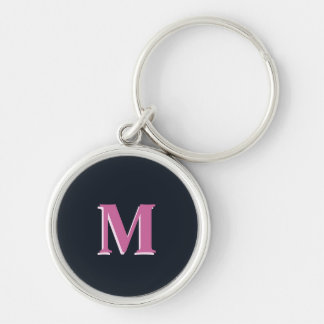 Tiefseefischerei mit Monogramm Schlüsselanhänger