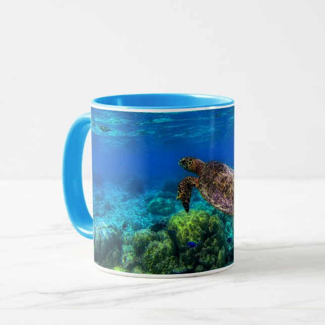Tiefseegarnelen Tasse (Vorderseite Links)
