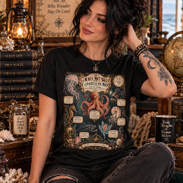 Tiefseegeschöpfe, der neugierige Naturforscher Tri-Blend Shirt