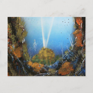 Tiefseesignal Postkarte