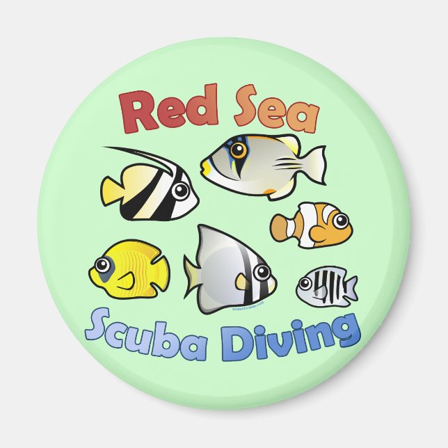 Tiefseetauchen Magnet (Vorne)