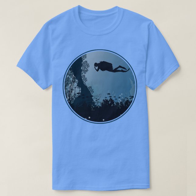 Tiefseetauchen T-Shirt (Design vorne)