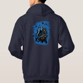 Tiefseetaucher-Oktopus-Angriff auf den Nautischen  Hoodie