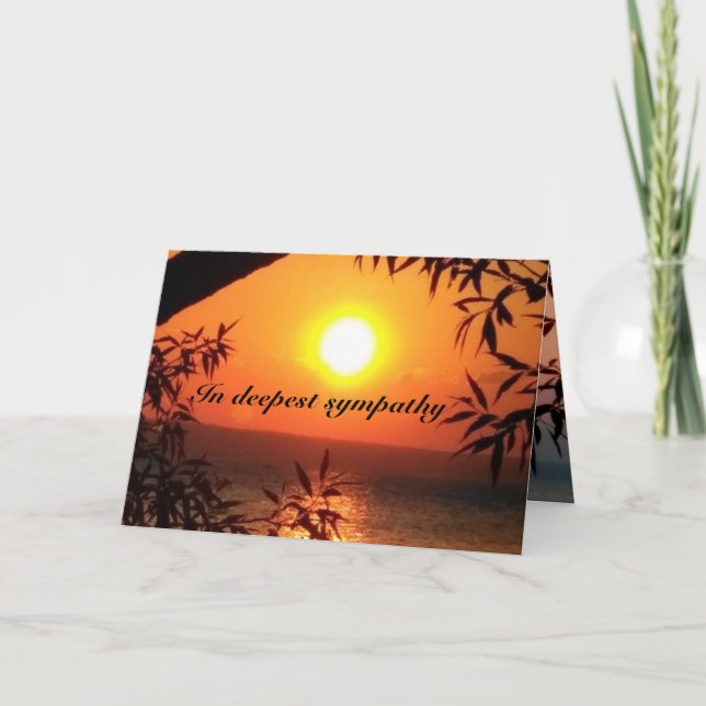 TIEFSTE SYMPATHEKARTE KARTE (Vorderseite)