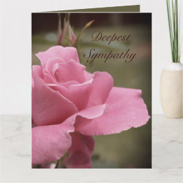 tiefstes Beileid Karte