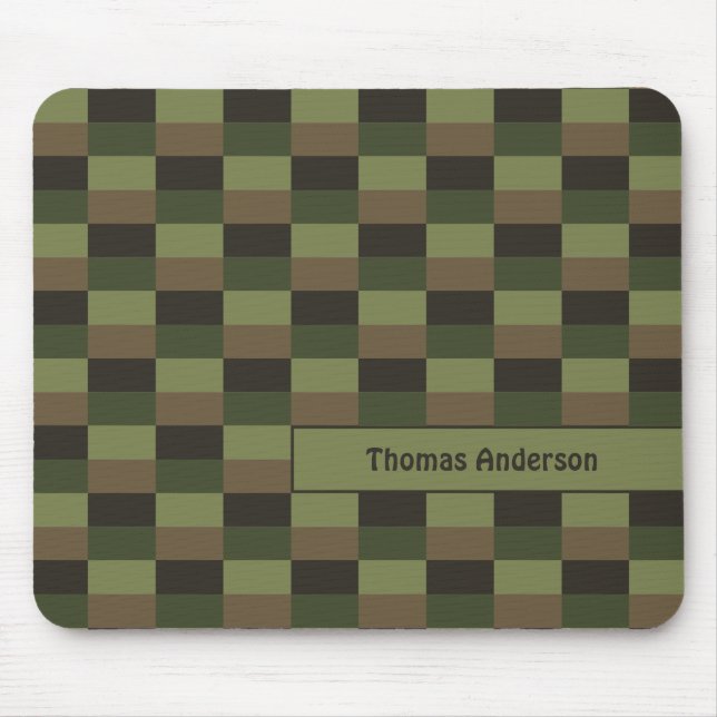 Tiefwald-Farbkombination Mousepad (Vorne)