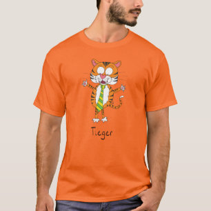 Tieger Tiger dans un T-shirt homme cravate