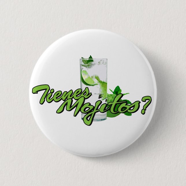 Tienes Mojitos? Button (Vorderseite)
