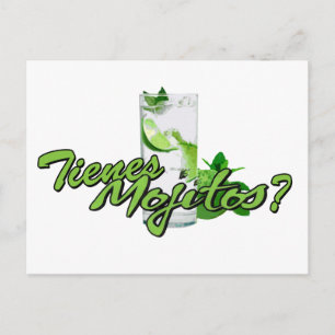Tienes Mojitos? Postkarte