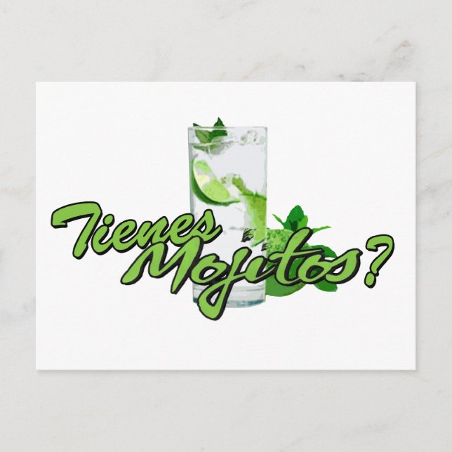 Tienes Mojitos? Postkarte (Vorderseite)