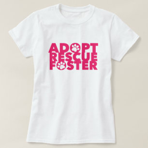 Tier Adoption Rettung Pflege T-Shirt