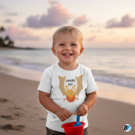 Tier Alphabet V für Vampire-Bat Baby T-shirt