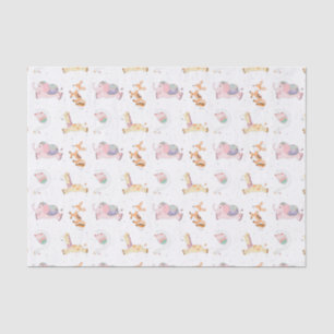 Tier-Baby-Themed Seidenpapier