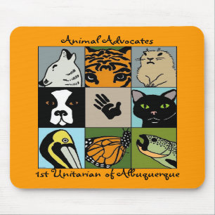 Tier befürwortet mousepad