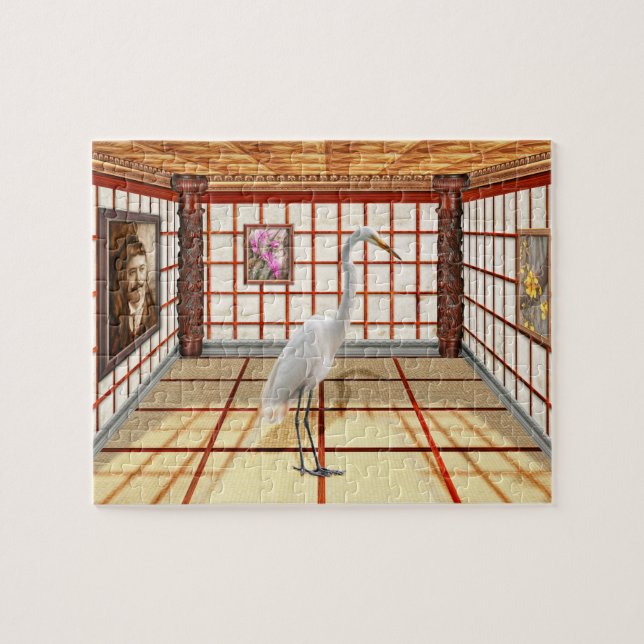 Tier - das Egret (Horizontal)