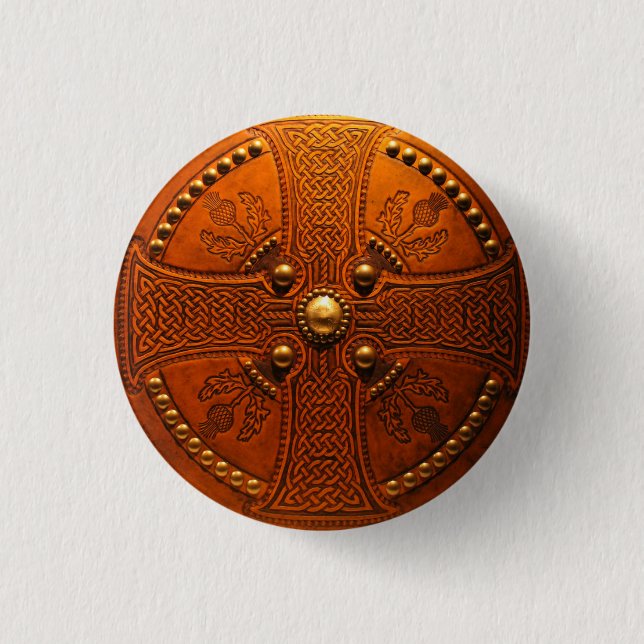 Tier der Hochländer Button (Vorderseite)