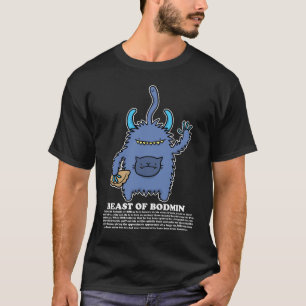 Tier des Bodmin Dunkelheits-Shirts T-Shirt