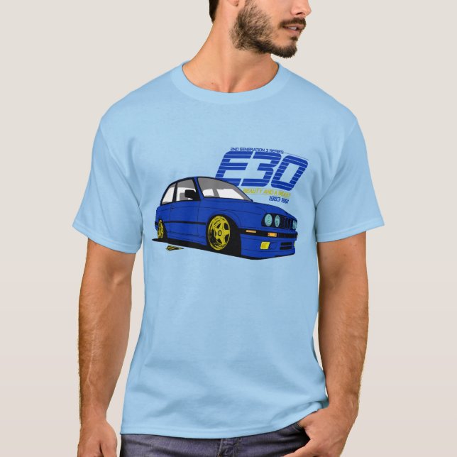 Tier E30 u. Schönheit T-Shirt (Vorderseite)