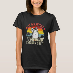 Tier errate was Hühnerhintern Niedliche Hühner Buf T-Shirt