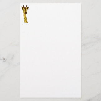 Tier - Giraffe (ohne Hintergrund) Briefpapier