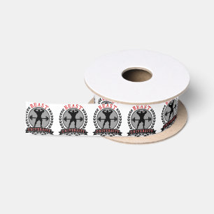Tier-HochschulBodybuilding Satinband