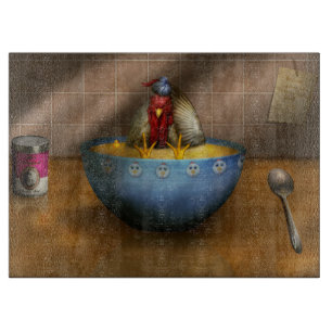 Tier - Hühnchen - Hühnersuppe iPad Smart Cover Schneidebrett